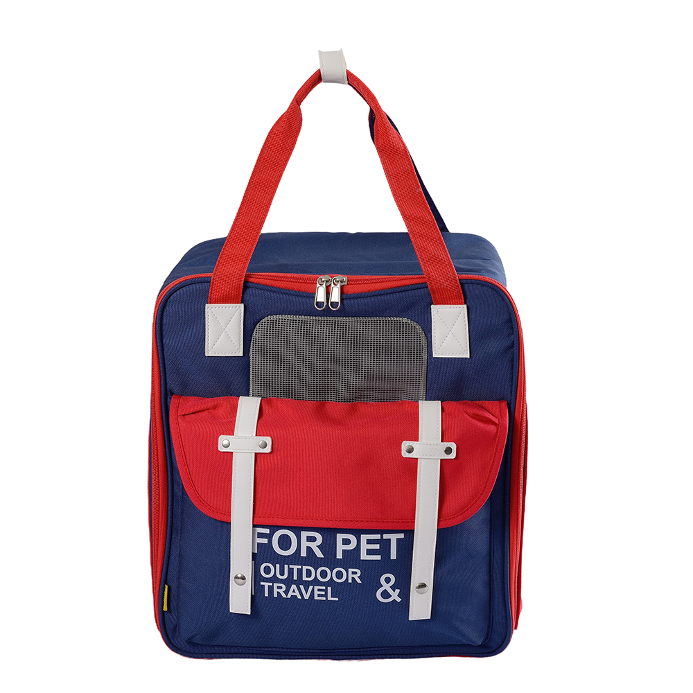 Mochila para transporte de animais de estimação fácil de armazenar