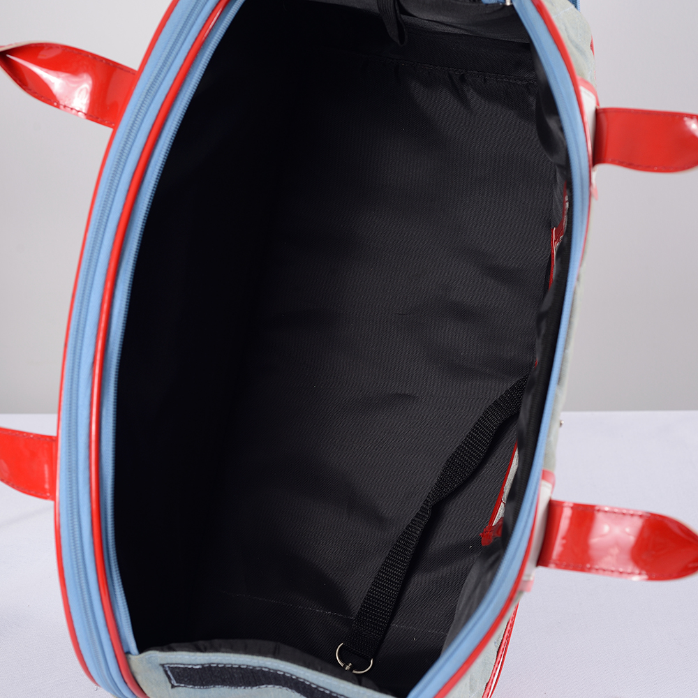 Bolsa de transporte para animais de estimação respirável de tamanho pequeno