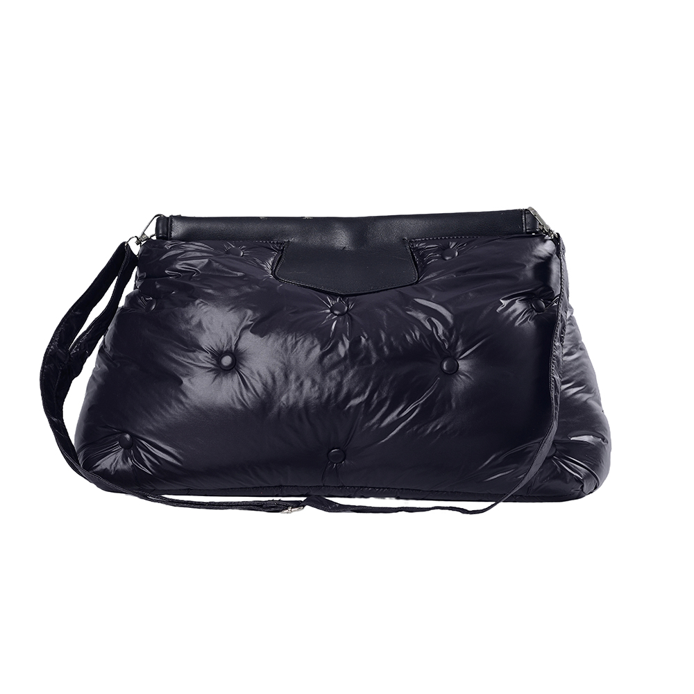 Nova bolsa casual elegante e de tecido fofo de corpo cruzado para mulheres