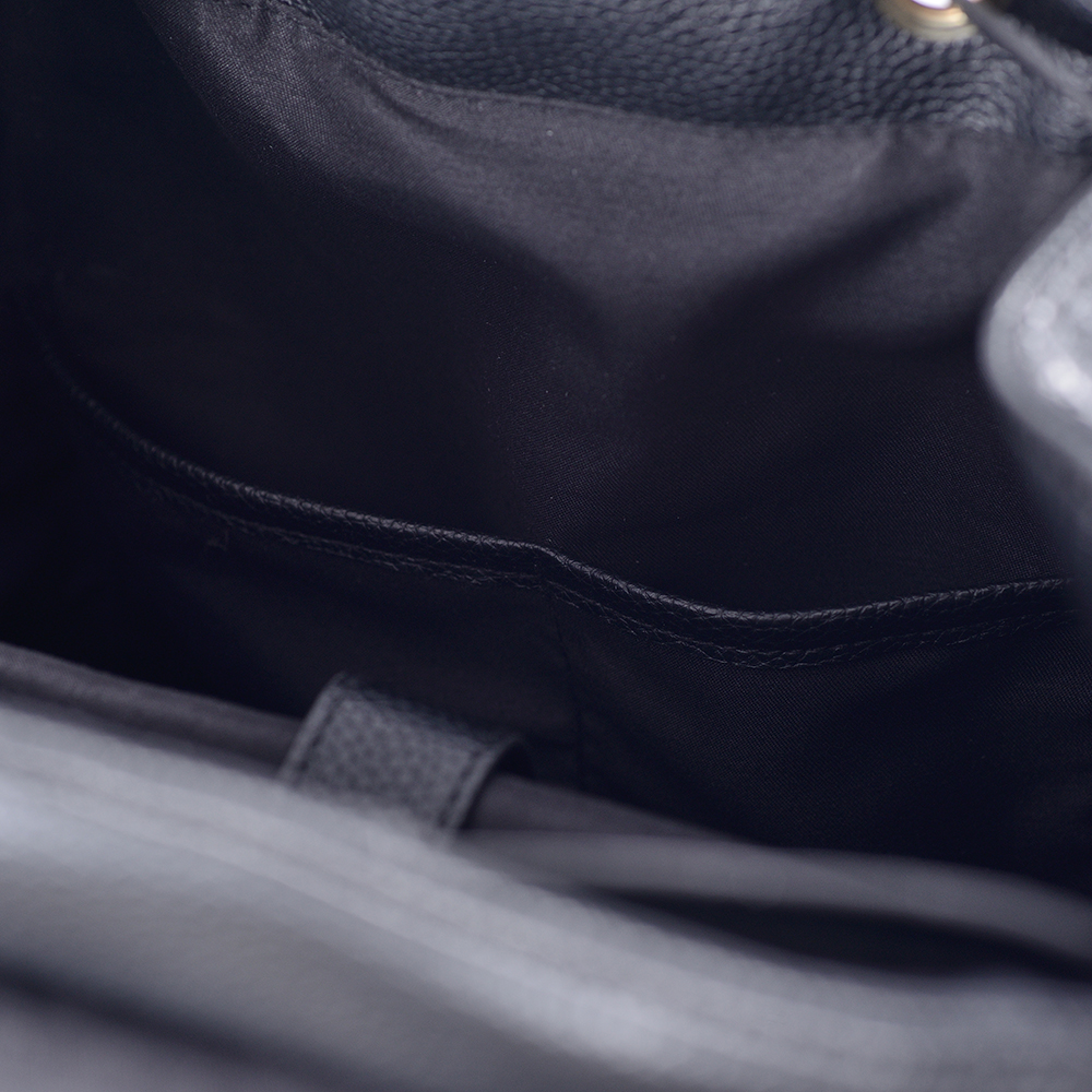 Mochila de couro unissex para viagem/trabalho/negócios/escola