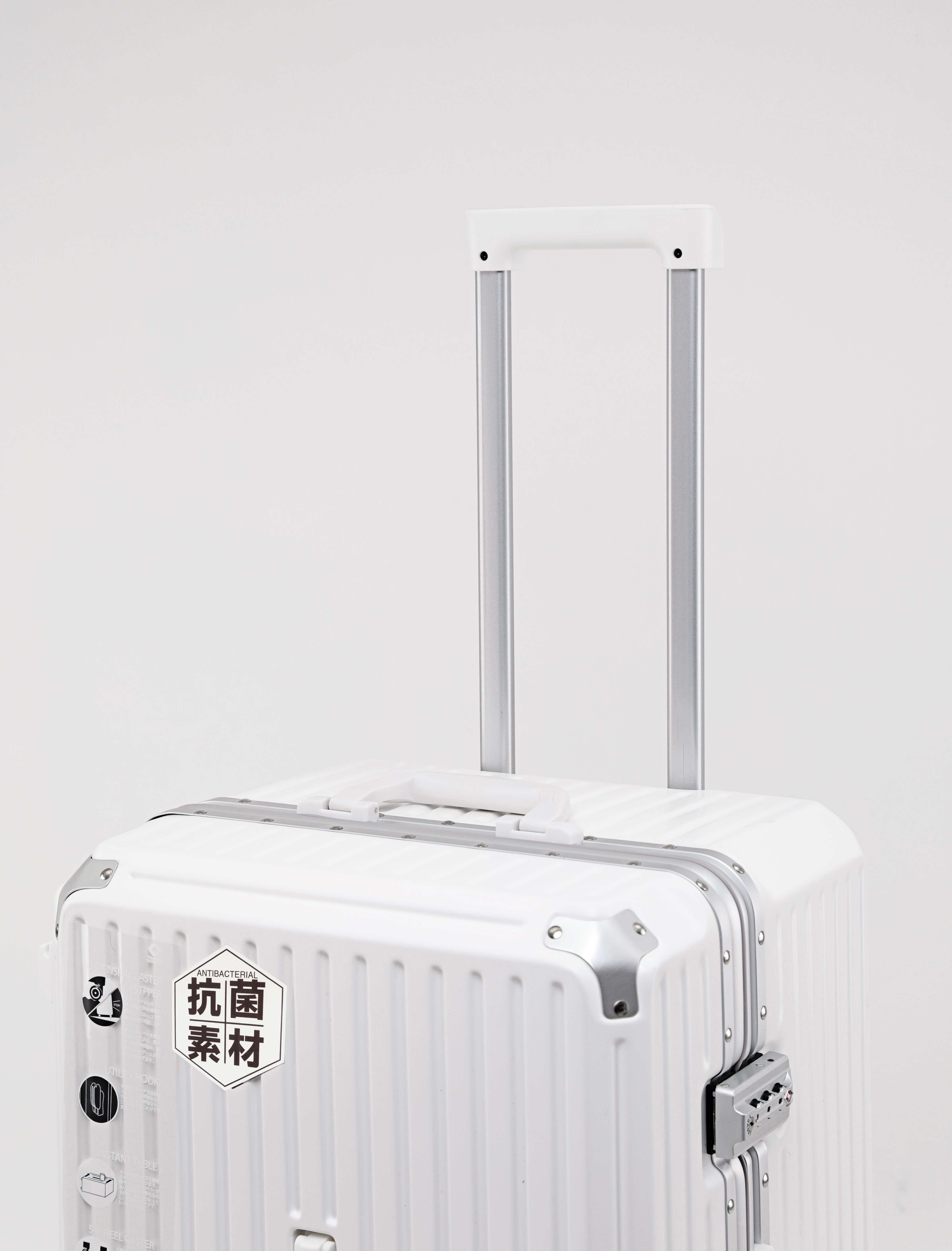 ABS Sports elegantes conjuntos de malas de bagagem de carrinho de grande capacidade com porta-copos