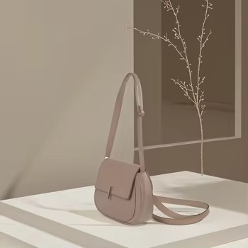Bolsa feminina de ombro único elegante bolsa de couro feminina transversal