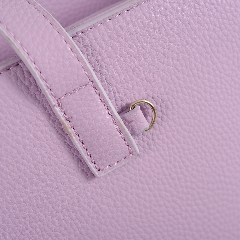 Bolsa tote de grande capacidade em couro PU para bolsa durável feminina