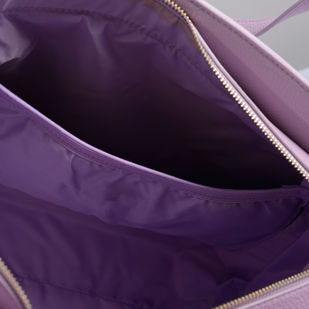 Bolsa tote de grande capacidade em couro PU para bolsa durável feminina