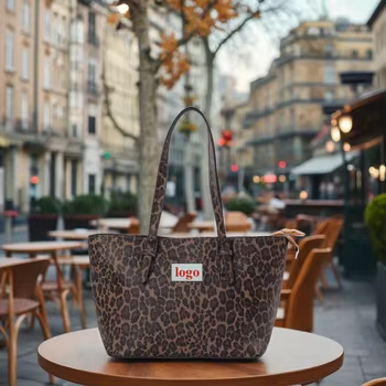 Bolsa tote clássica para mulher, bolsa de ombro único de grande capacidade, personalizada de fábrica