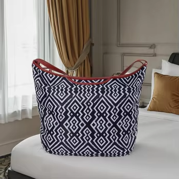 Bolsa leve para transporte diário, bolsa de ombro único, impressão em tela de seda