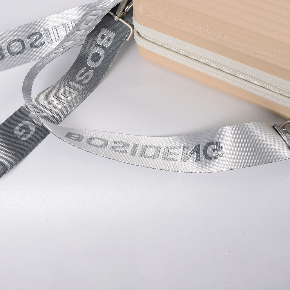 Mini caixa de maquiagem de 7 polegadas, alça crossbosy personalizada de alta qualidade, capa de mão de alta qualidade