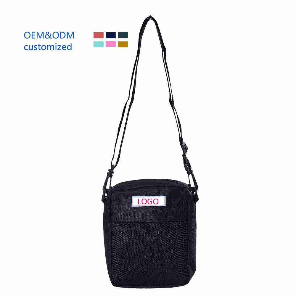 mini bolsa transversal unissex bolsa oxford para atividades ao ar livre